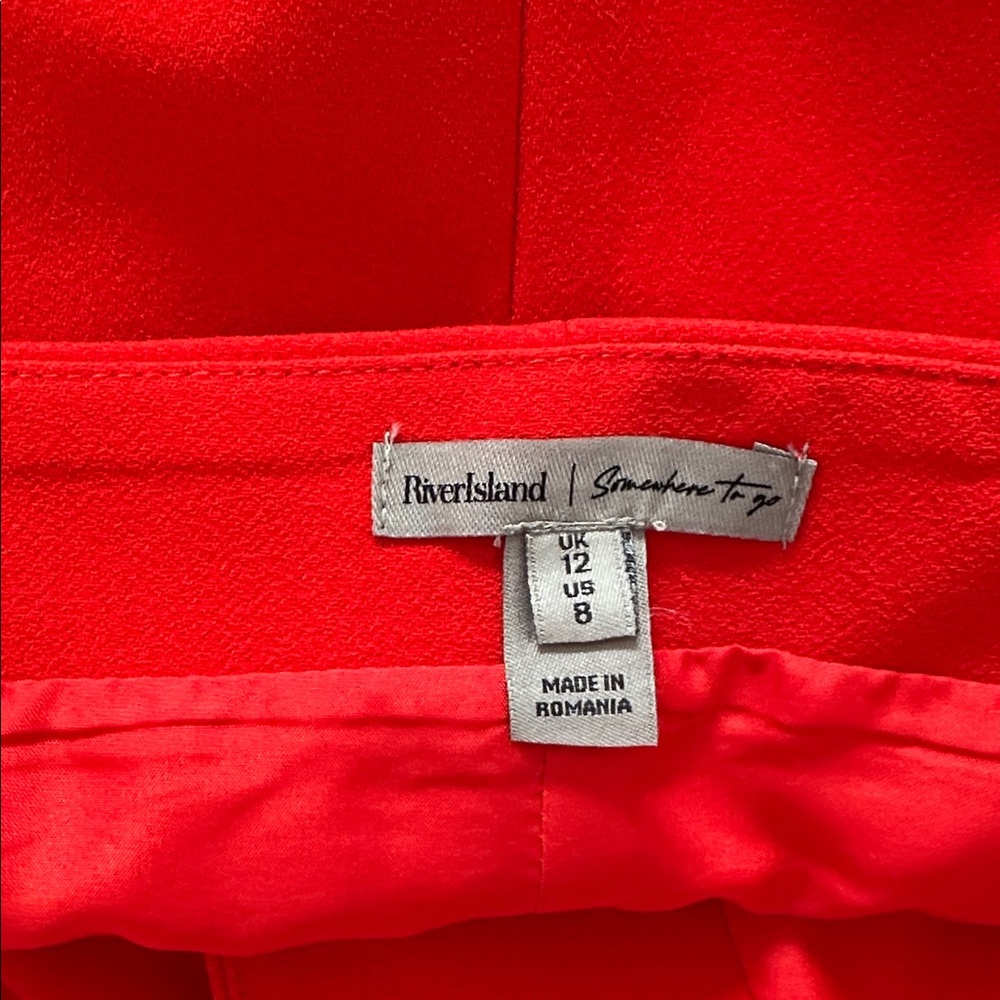 River Island Vibrant Red Top - Picture 5 of 8